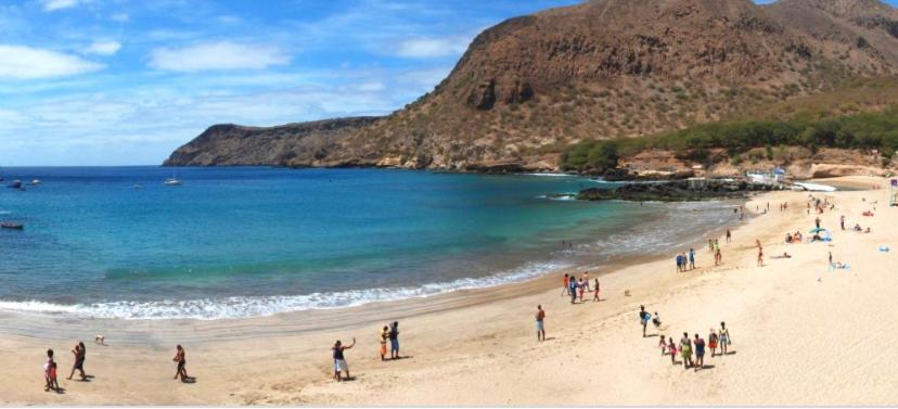 Techas Near Beach Apt Tarrafal 塔拉法尔 外观 照片