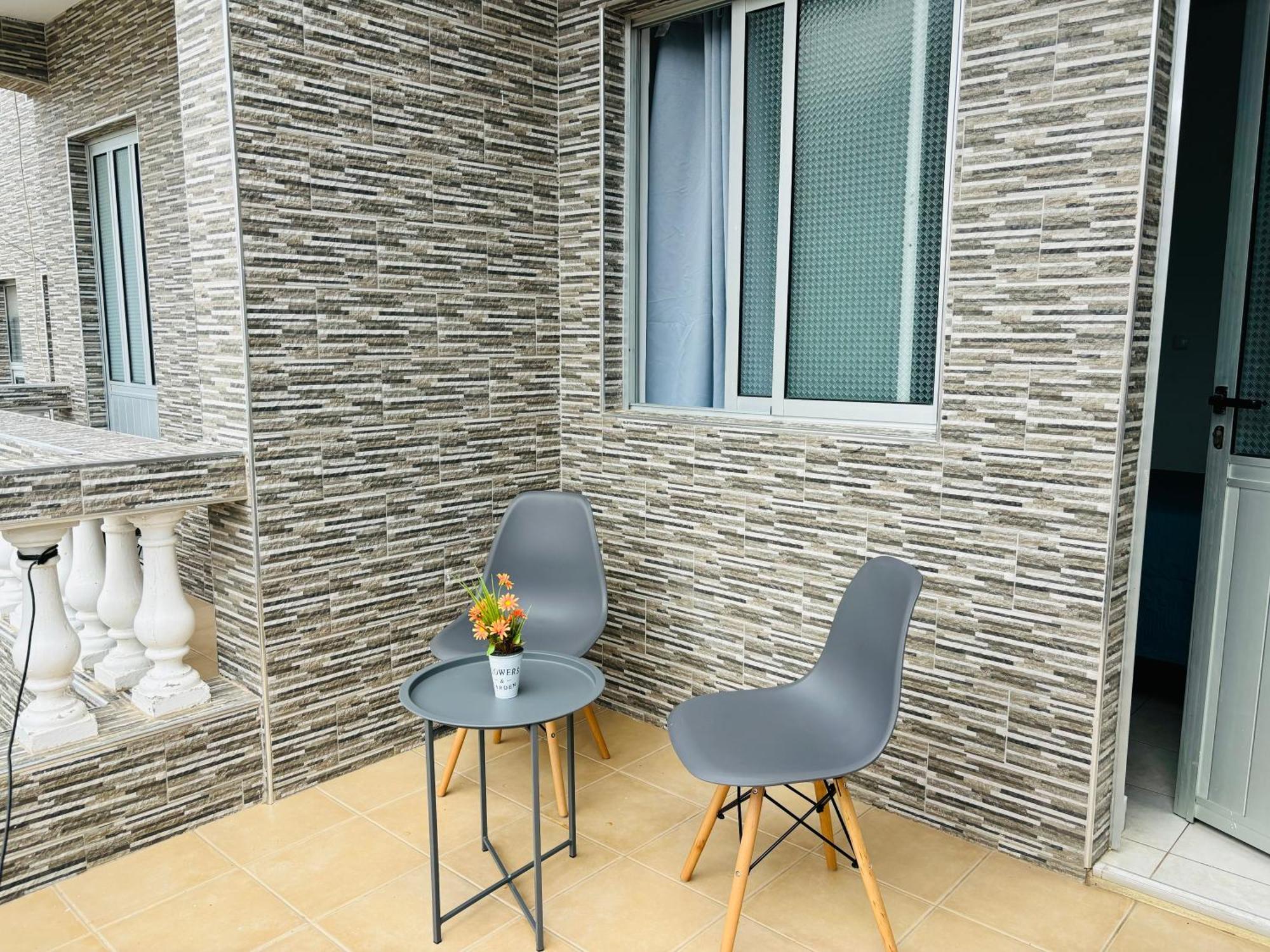 Techas Near Beach Apt Tarrafal 塔拉法尔 外观 照片